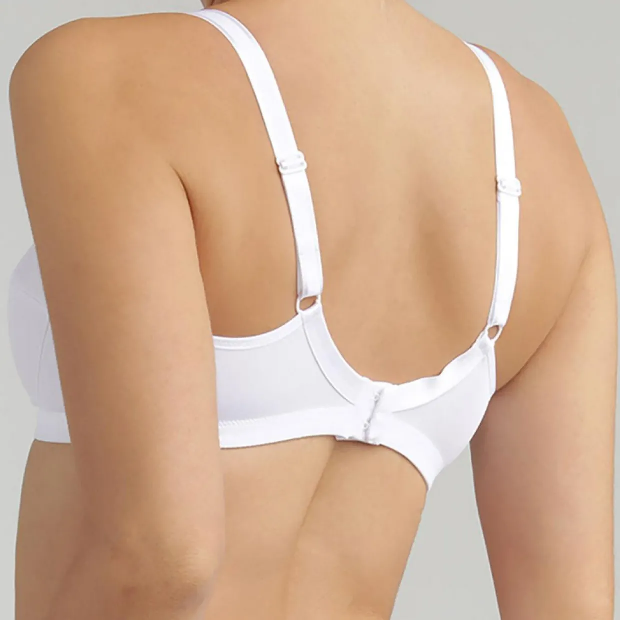 Femme Playtex Lingerie, Nuit^2 Soutiens-gorge sans armatures Basic Microfibre Support blancs