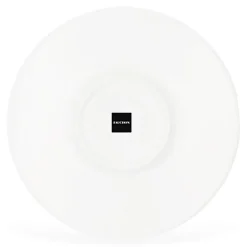 6 Tasses à café + soucoupes en Porcelaine Ligne blanches - 70ml-Fauchon New