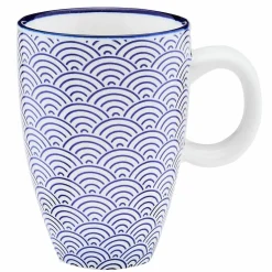 Bjorn Bols^6 Tasses à café Pattern Dark blue bleu foncé - 9 cl