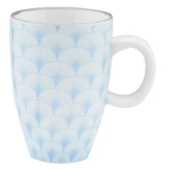 6 Tasses à café Pattern Pastel rose pastel/bleu pastel/vert pastel - 9 cl-Bjorn Sale