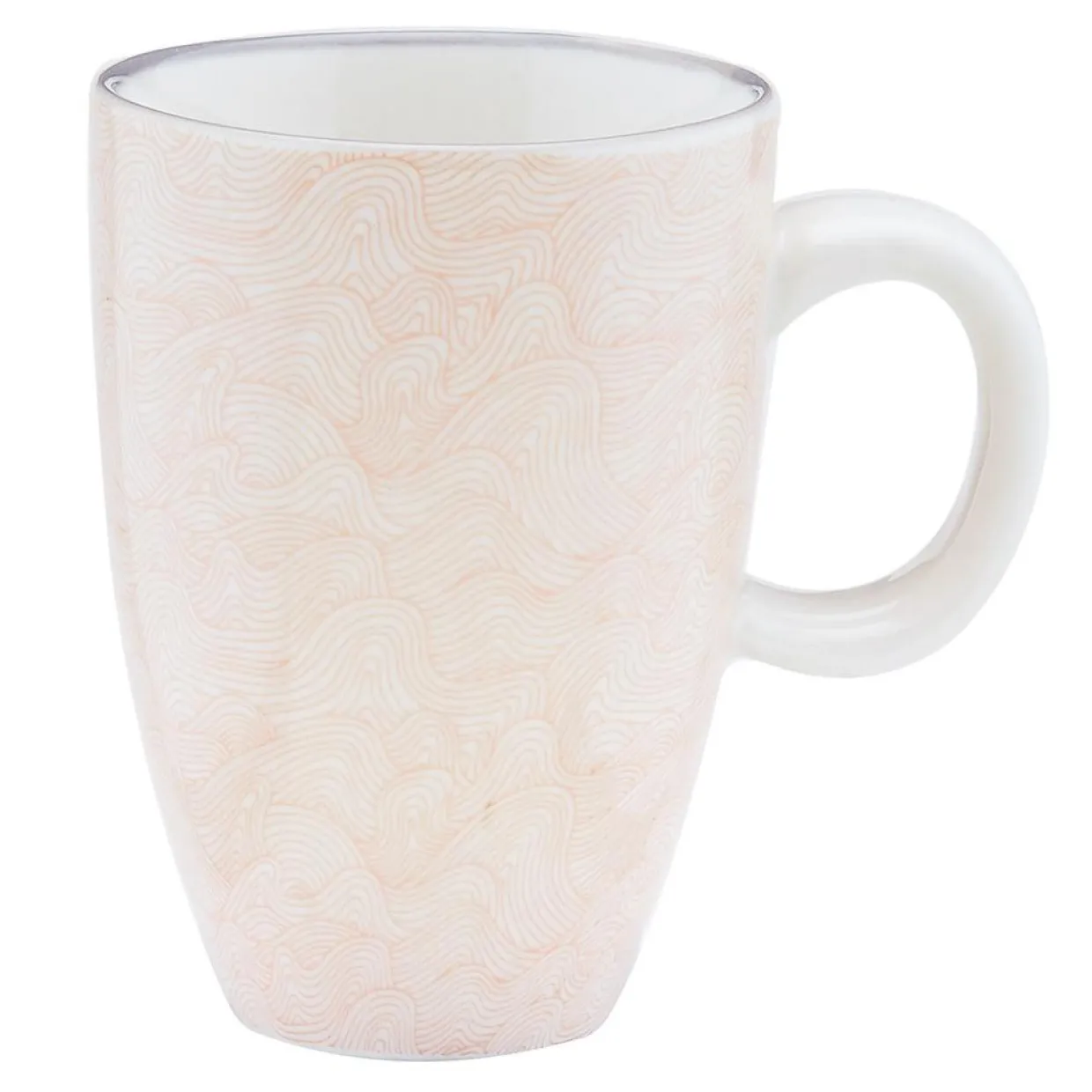 6 Tasses à café Pattern Pastel rose pastel/bleu pastel/vert pastel - 9 cl-Bjorn Sale