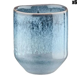 Bjorn Mugs, Tasses^6 Tasses Genesis bleues - 8 cl