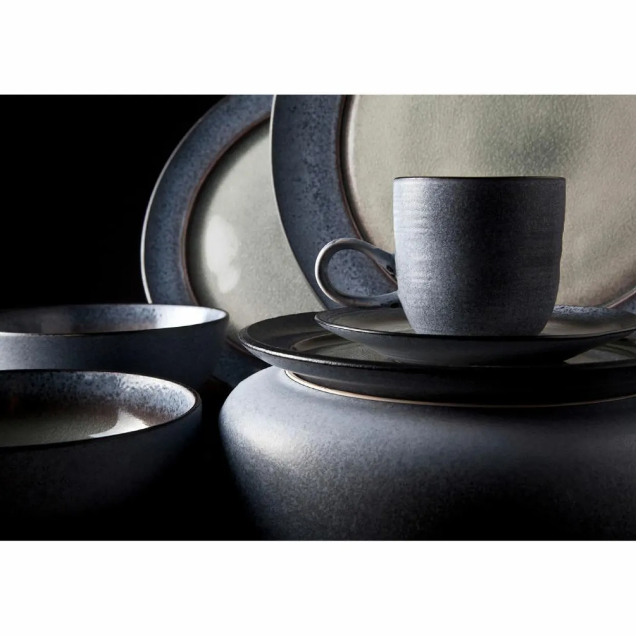 6 Tasses Provence vertes - 7.5x11x6.5 cm-Cosy & Trendy Outlet