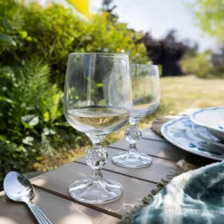 3 Verres À PiedMatignon 23Cl EnCristallin-Novastyl Discount