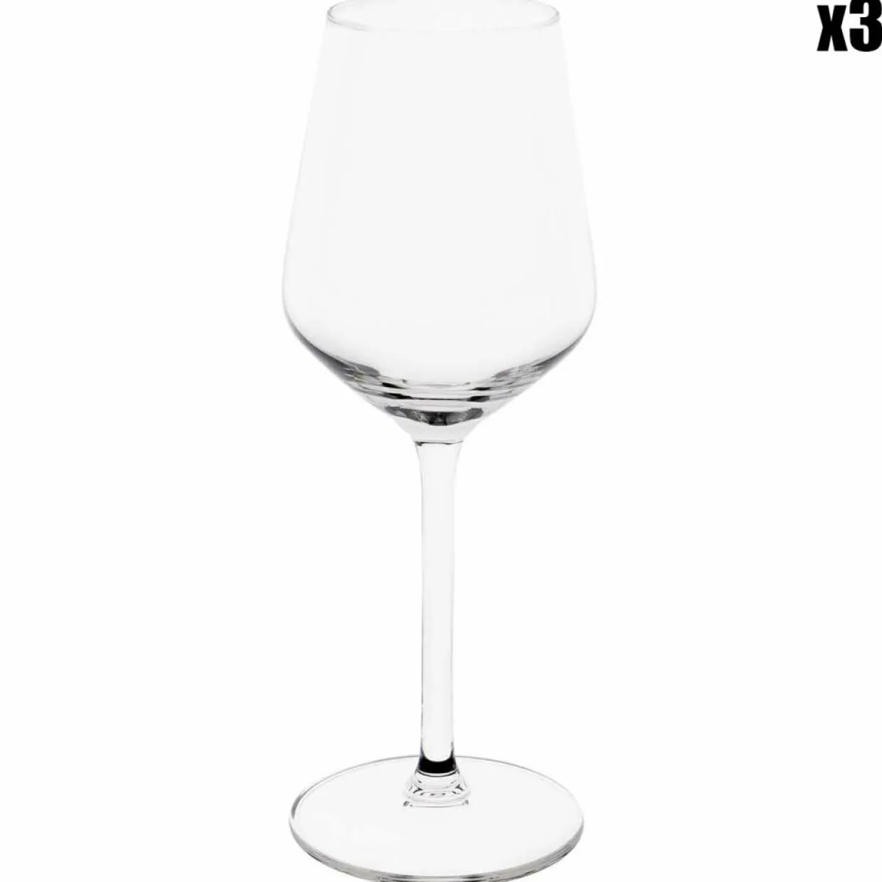 Cosy Moments Verres^3 Verres à vin à blanc Grace transparents - 29cl