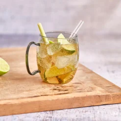 Cosy Moments Verres^6 Verres avec anse Moscow Mule noir/transparent - 50cl