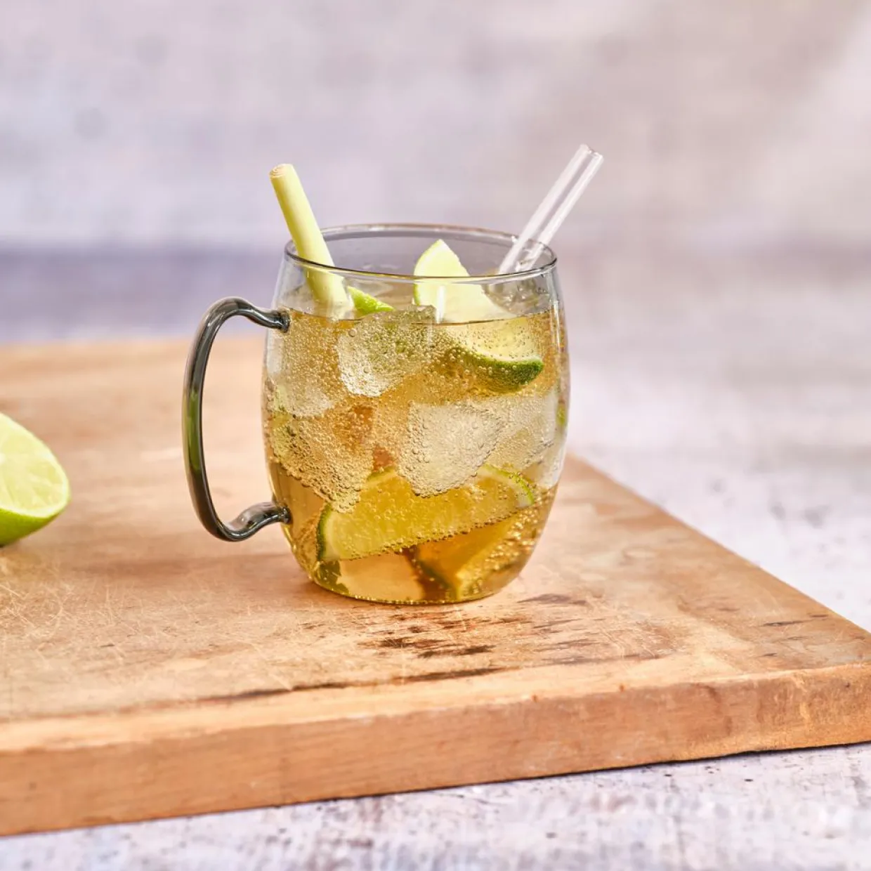 Cosy Moments Verres^6 Verres avec anse Moscow Mule noir/transparent - 50cl