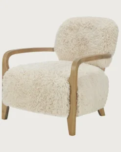 Uniqka Fauteuils^Anna - Fauteuil en bois massif