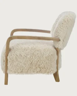 Uniqka Fauteuils^Anna - Fauteuil en bois massif