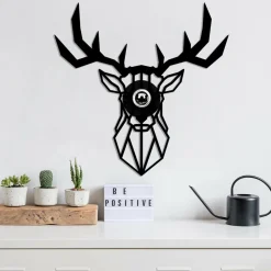 Applique murale 605 noire - 55x12x55 cm-Opviq Outlet