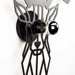 Applique murale 605 noire - 55x12x55 cm-Opviq Outlet