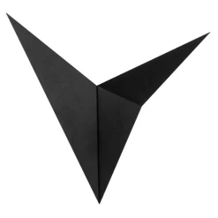 Opviq Appliques Murales^Applique Murale Bird 3201 noire - H.34x34x5 cm
