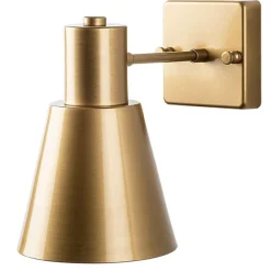 Applique murale Funnel dorée - 14x24x21 cm-Opviq
