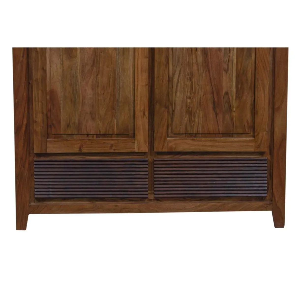 Armoire Lisboa ii Marron - 120x58x200 cm-Bois & Chiffons Sale