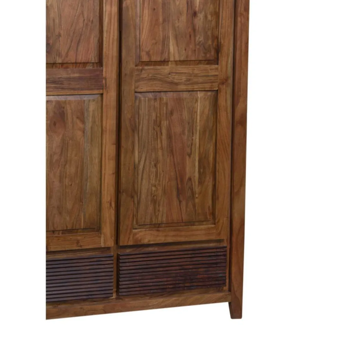 Armoire Lisboa ii Marron - 120x58x200 cm-Bois & Chiffons Sale
