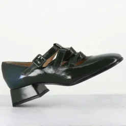 Femme Garrice Lab Derbies^Babies en Cuir 5516 lux vertes