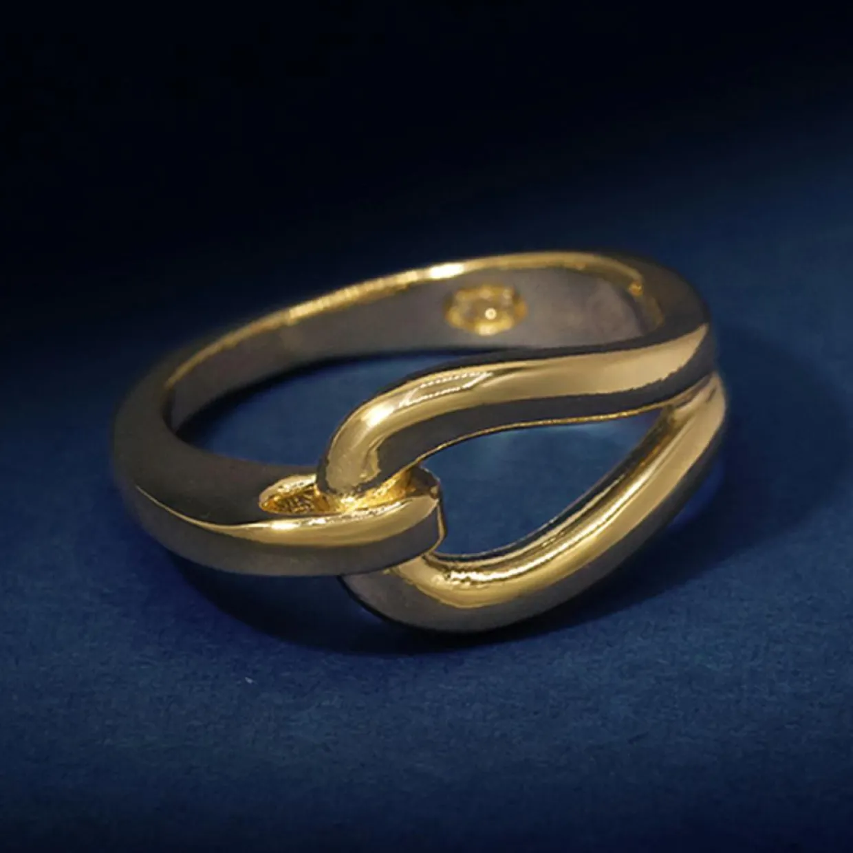 Bague Adara en Argent doré-By Rafaella Best