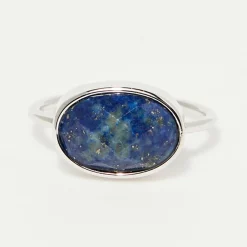Bague Aimé Lapis en laiton-Moonstone Outlet