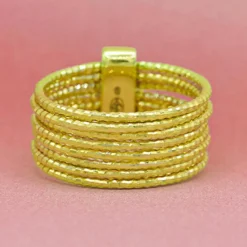 Bague Alcor en Argent doré-By Rafaella Online