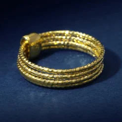 Bague Alcyone en Argent doré-By Rafaella Hot