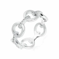 Femme Orus Bagues^Bague Elise en Argent rhodié & Zircone