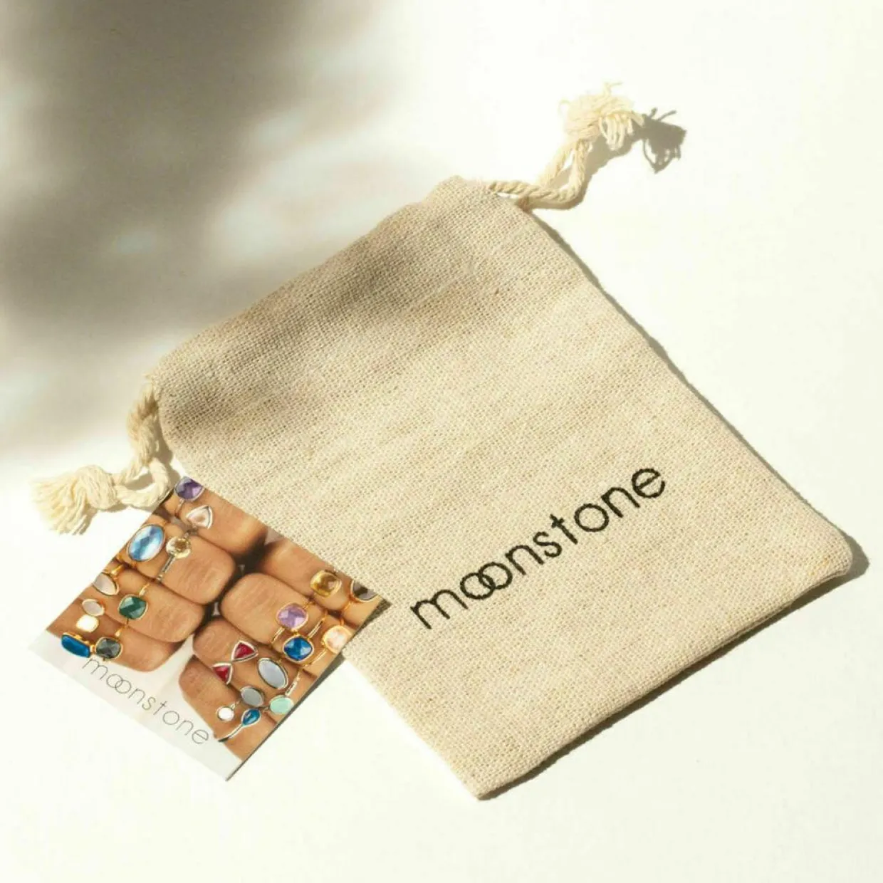 Femme Moonstone Bagues^Bague Ella Amazonite en laiton argenté