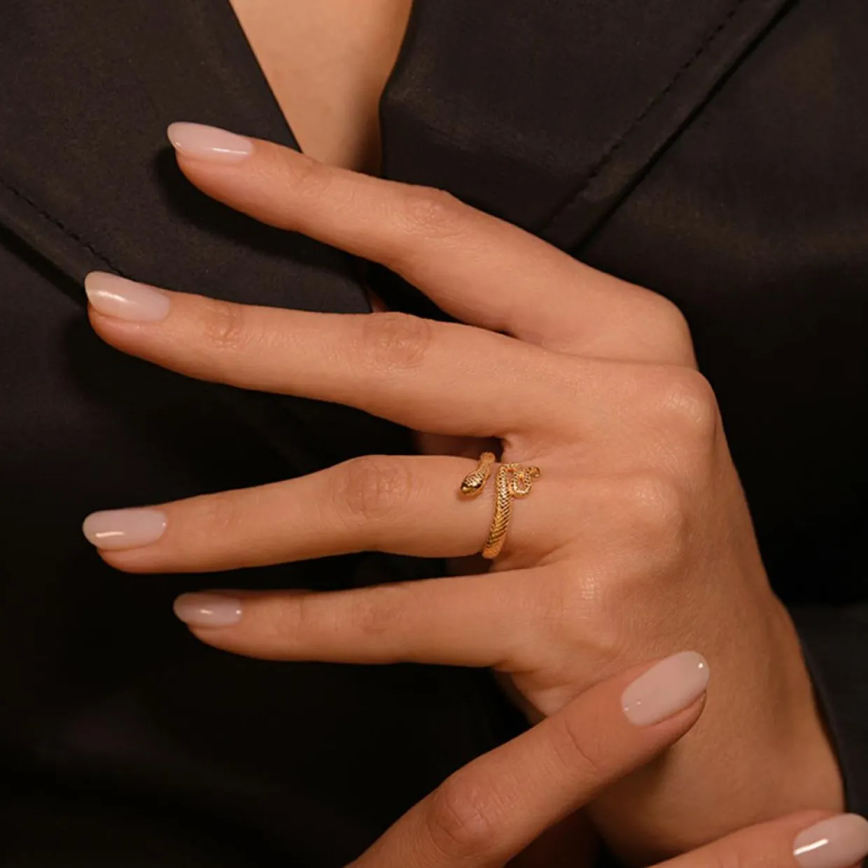Femme By Rafaella Bagues^Bague Eole en Argent doré
