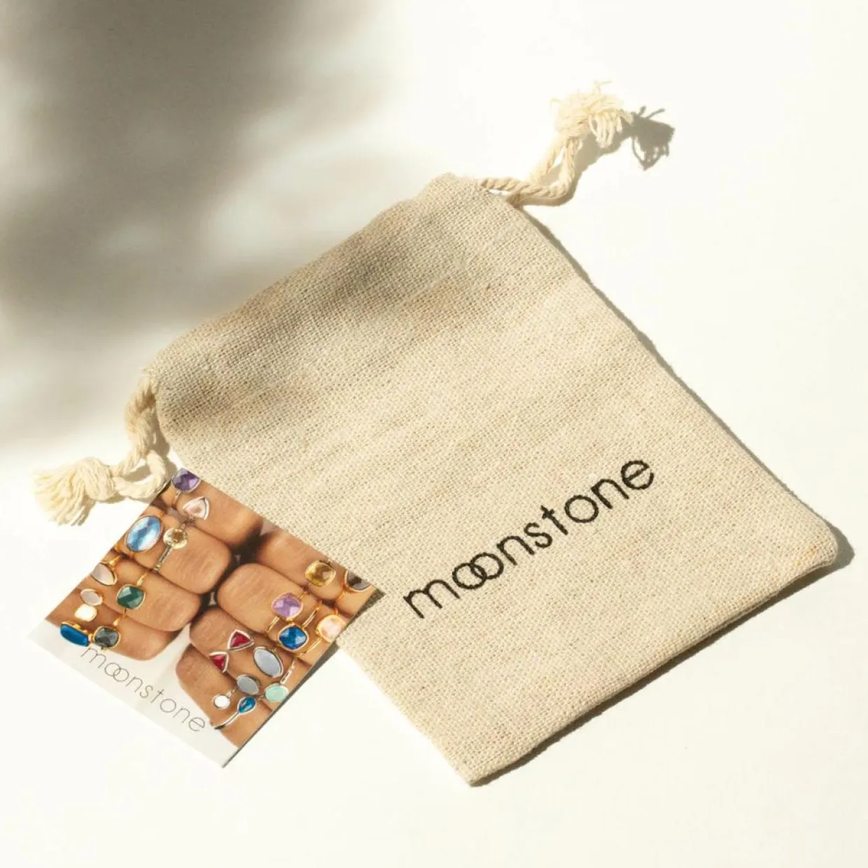 Femme Moonstone Bagues^Bague Fiona Onyx verte & Labradorite en laiton doré