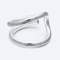 Bague Mattia en Argent-By Rafaella Clearance
