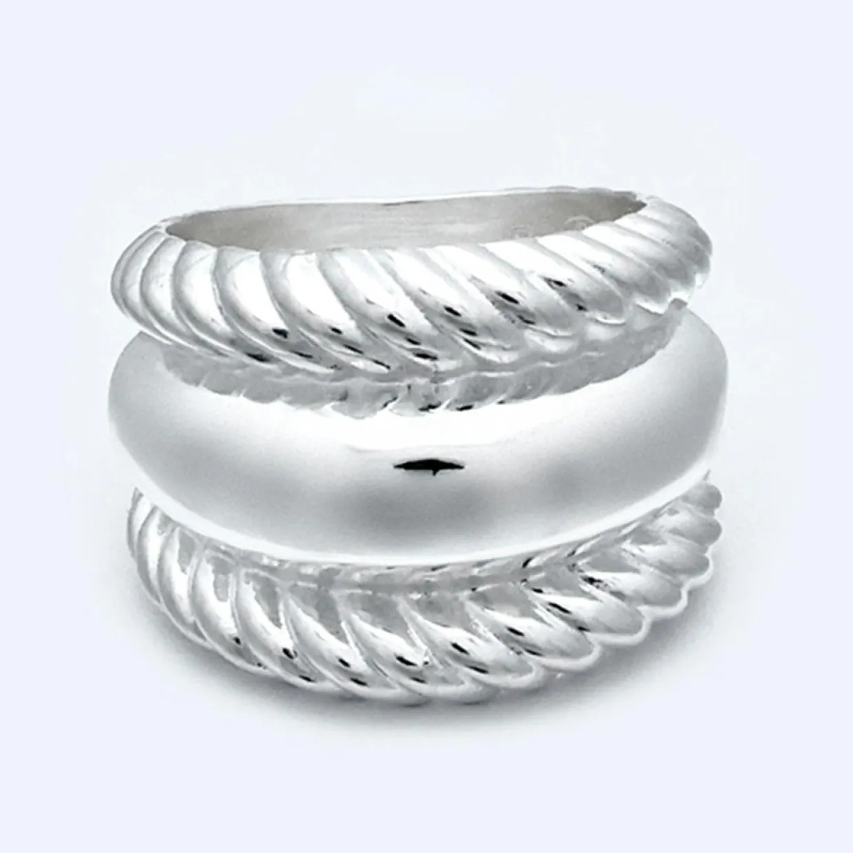 Bague Pyroli en Argent-By Rafaella Online