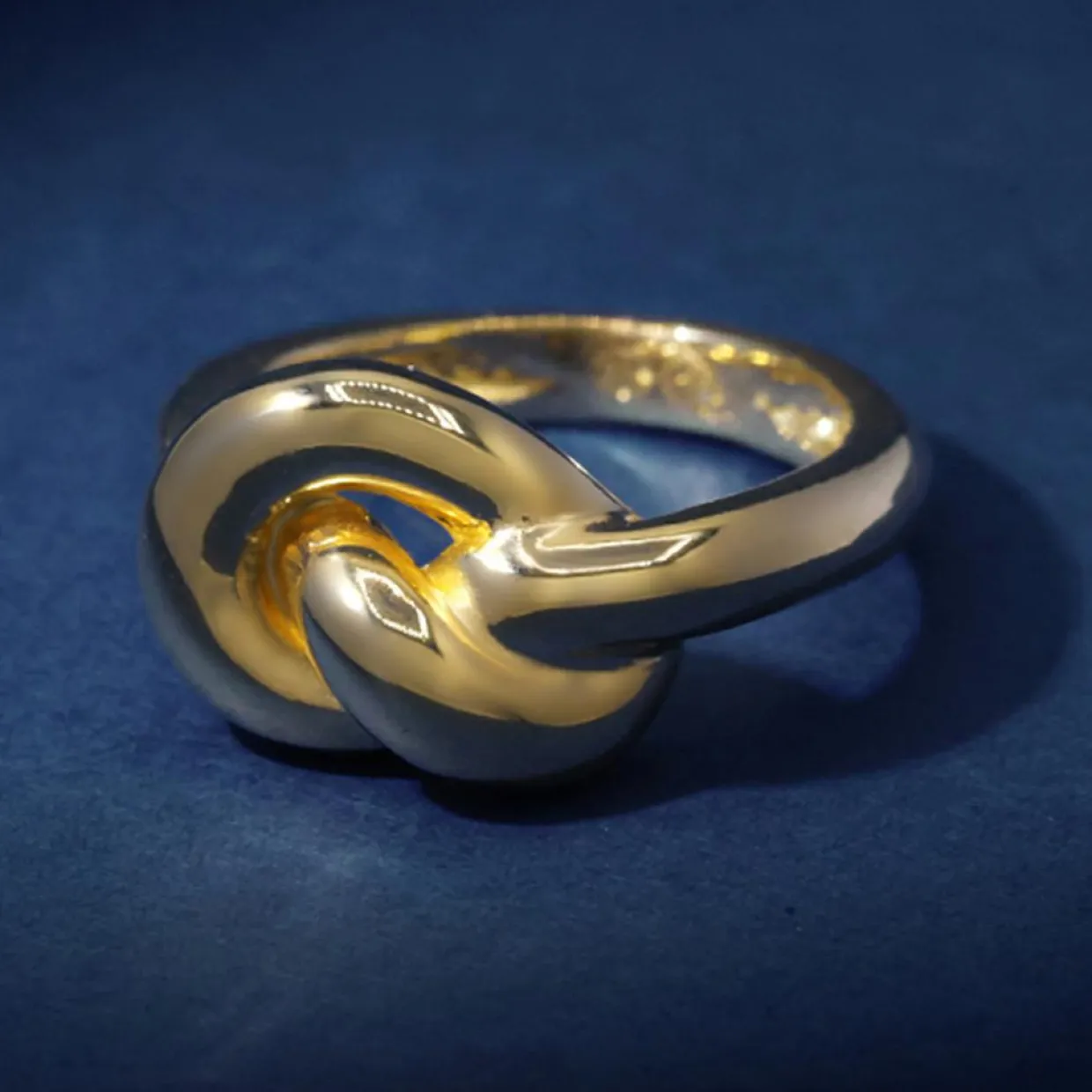 Femme By Rafaella Bagues^Bague Spika en Argent doré