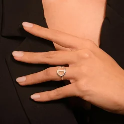 Bague Vincenza en Argent-By Rafaella Hot