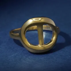 Bague Vincenza en Argent doré-By Rafaella New