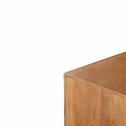 Bois & Chiffons Meubles De Rangement^Bahut 2 portes sculptées Manguier Solaris Beige - 120x42x85 cm