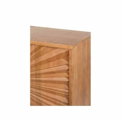 Bois & Chiffons Meubles De Rangement^Bahut 2 portes sculptées Manguier Solaris Beige - 120x42x85 cm