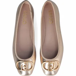 Ballerines Dafne en Cuir dorées-Liu-Jo Online