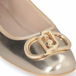 Ballerines Dafne en Cuir dorées-Liu-Jo Online
