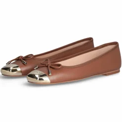 Femme Liu-Jo Ballerines^Ballerines en Cuir Dafne marron