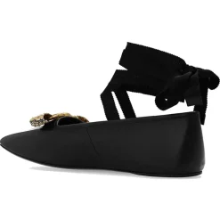 Ballerines en Cuir Double G noires-Gucci Online