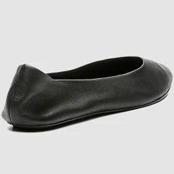 Ballerines en Cuir Vixa noires-Cosmoparis Clearance