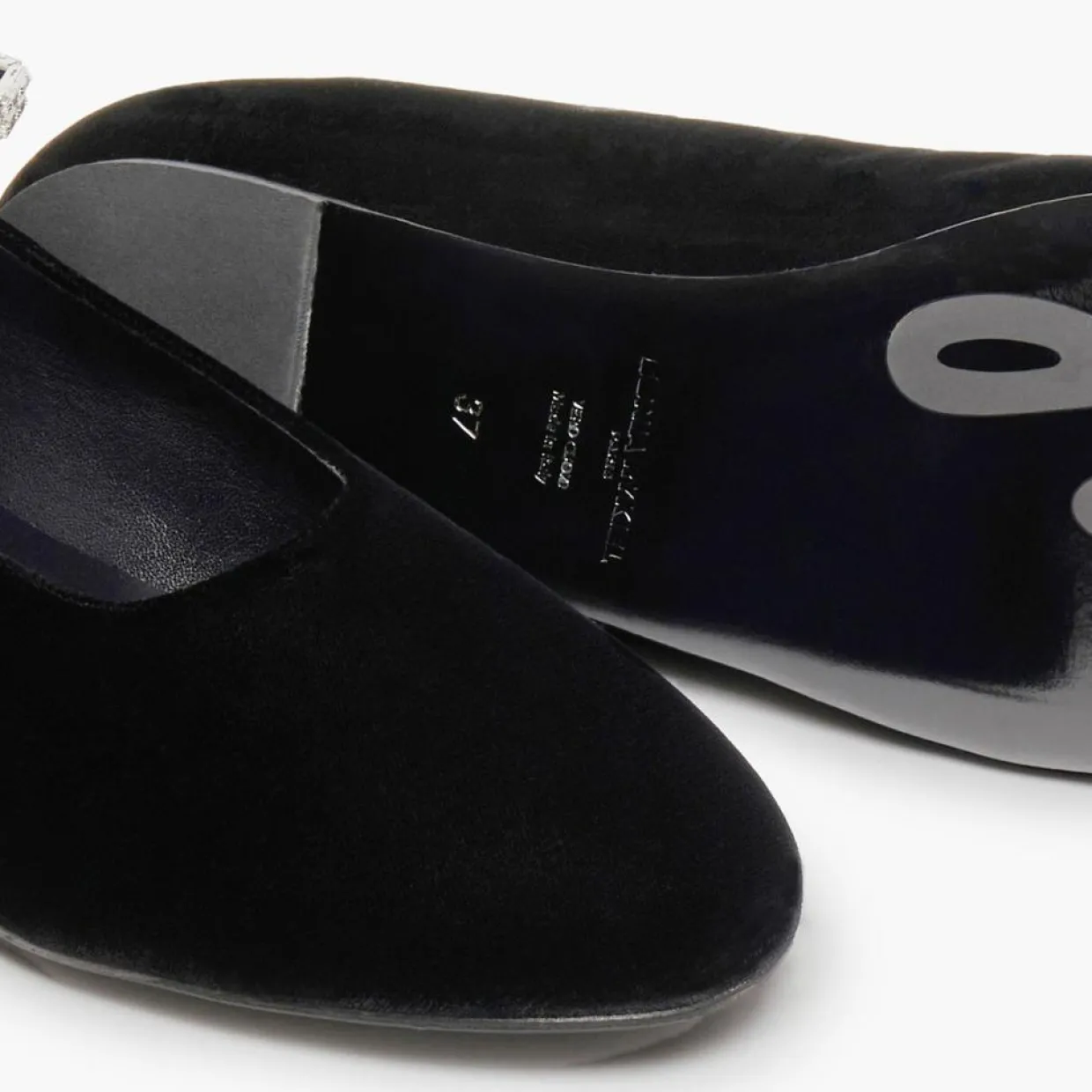Femme Sonia Rykiel Ballerines^Ballerines en Velour Beaune noires