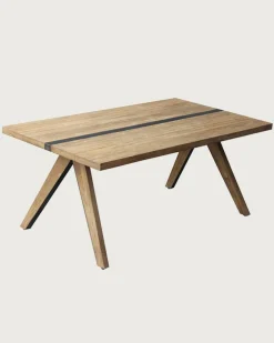 Uniqka Tables^Bandung - Table repas en teck massif