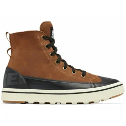 Homme Sorel Baskets^Baskets en Velours de Cuir Cheyanne Metro Ii Sneak Wp marron
