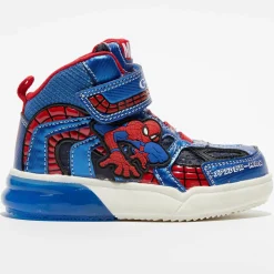 Baskets à lumières Grayjay Spider-Man x Marvel bleu/rouge-Geox Online