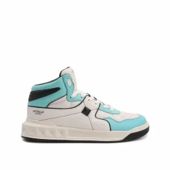 Homme Valentino Garavani Baskets^Baskets à un clou blanches
