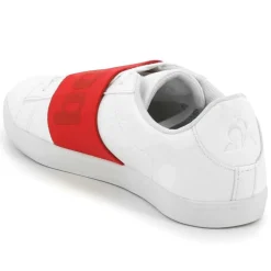 Baskets Agate Big Logo blanc/rouge-Le Coq Sportif Online