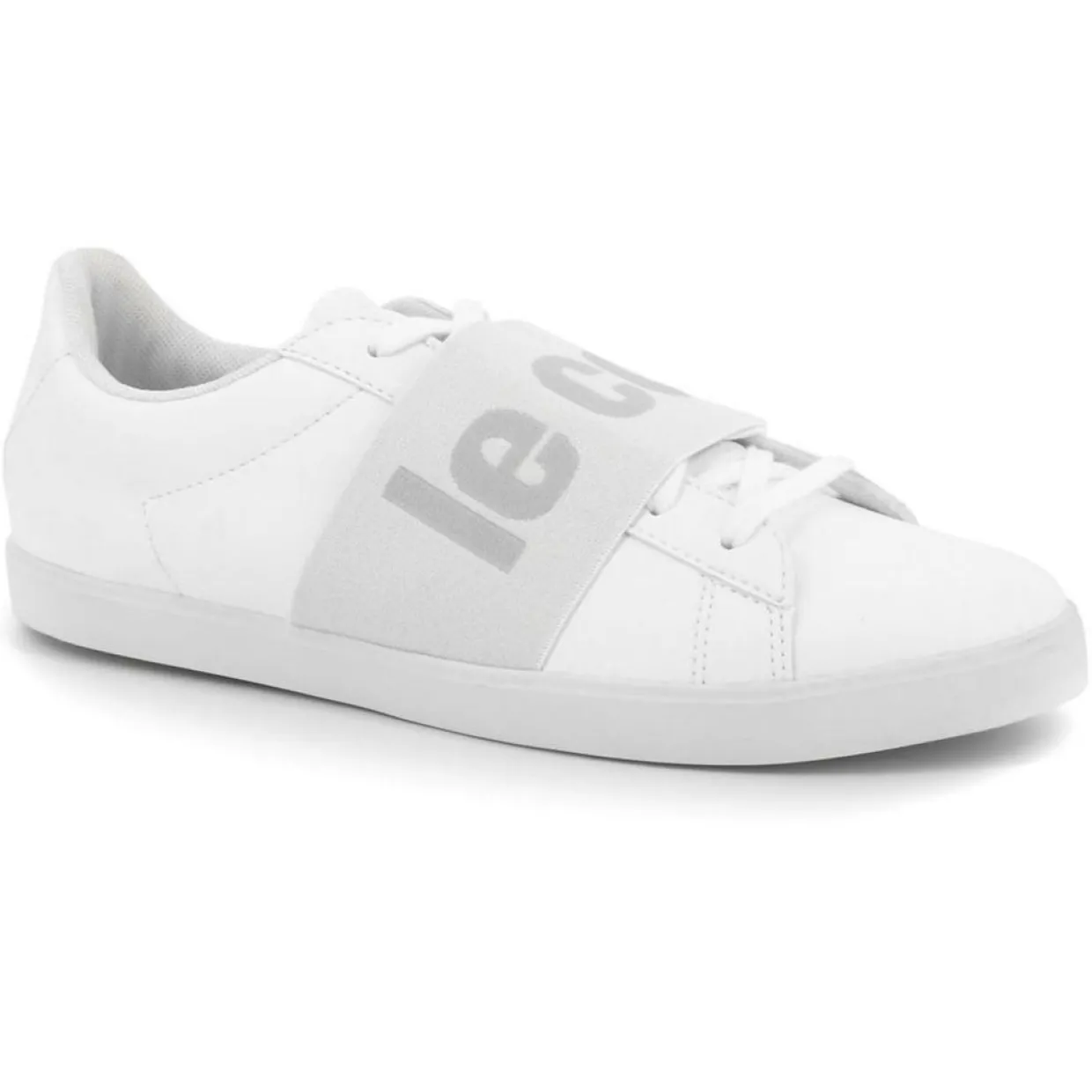 Femme Le Coq Sportif Baskets^Baskets Agate Big Logo blanches
