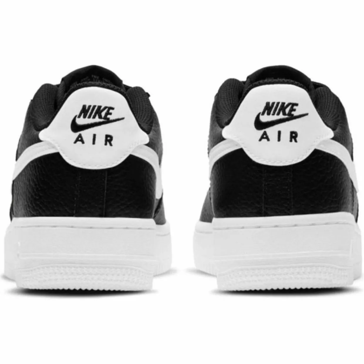 Femme Nike Baskets^Baskets Air Force 1 (Gs) noir/blanc