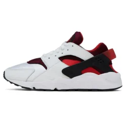 Homme Nike Baskets^Baskets Air Huarache Run blanc/rouge