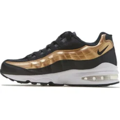 Femme Nike Baskets^Baskets Air Max 95 Gs noir/doré